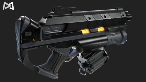 Magic Media - Semi-Stylized Gun 2