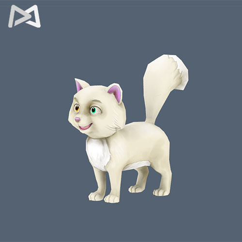 Magic Media - White Cat