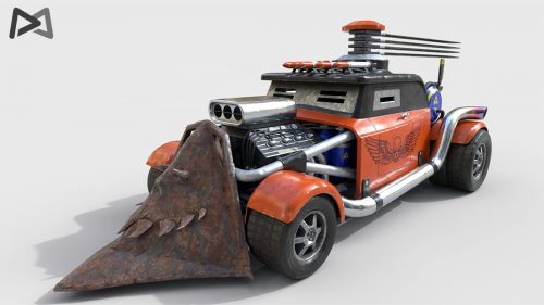 Magic Media - Orange Vehicle 2
