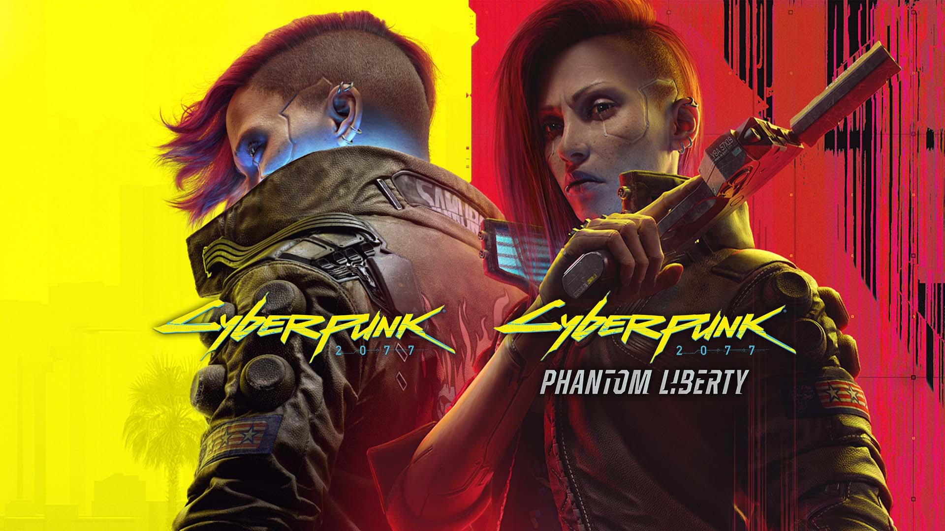 Cyberpunk 2077 Phantom Liberty Game Poster